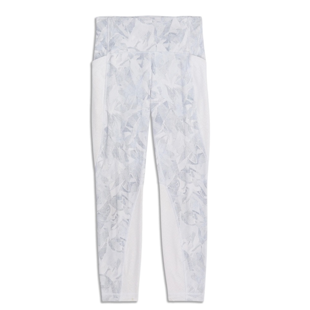 Lululemon White Patterned Leggings